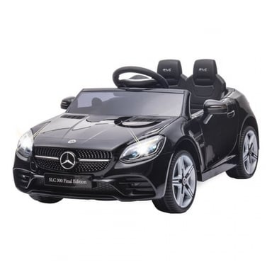 Mercedes-Benz SLC negro 12V coche eléctrico para niños