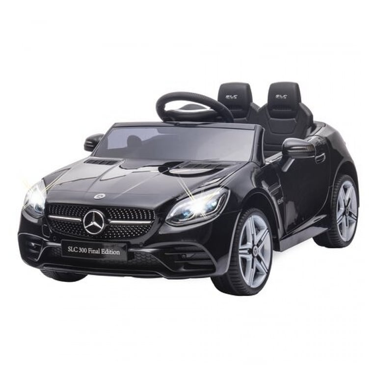 Voiture électrique pour enfants Mercedes-Benz SLC noire 12V - Neuf