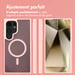 imoshion Coque Color Guard avec MagSafe pour Samsung Galaxy S24 Ultra - Rose clair