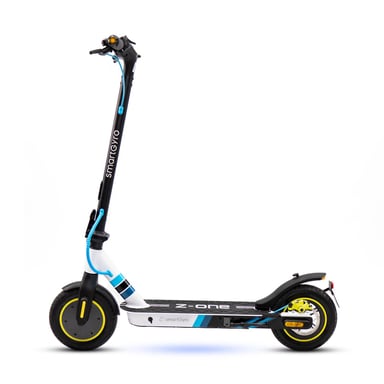Patinete eléctrico - smartGyro Z-ONE Blue C, Homologado DGT, potencia máxima 400 W, 8000 mAh, 25 km/h