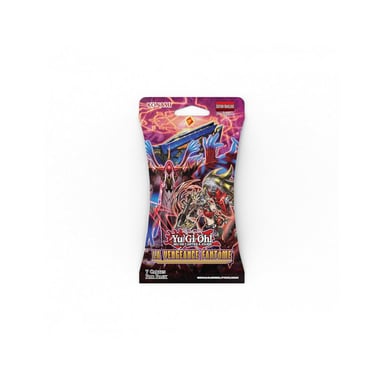 Booster Konami Yu-Gi-Oh! La Vengeance Fantôme Pack scellé 7 cartes Édition Française First Edition Violet/Rose