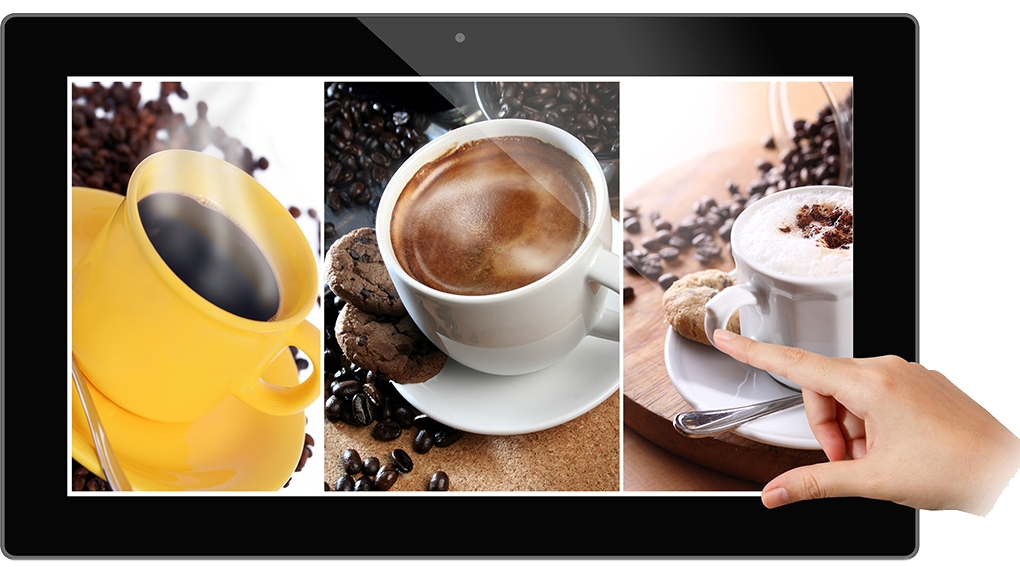 Tablette Tactile 21,5 Pouces Android 7.1 Quad Core 2GB+16GB Cadre Numérique YONIS