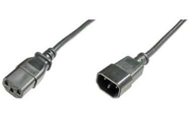 Nilox CMG0701 cable de transmisión Negro 1,8 m C13 acoplador C14 acoplador