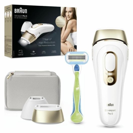 Épilateur À Lumière Pulsée Braun Silk Expert Pro PL5145 – 10 Niveaux, Pochette Incluse - vue 9
