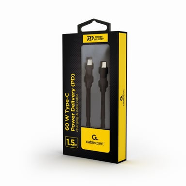 Gembird CC-USB2-CMCM60-1.5M câble USB USB 2.0 1,5 m USB C Noir