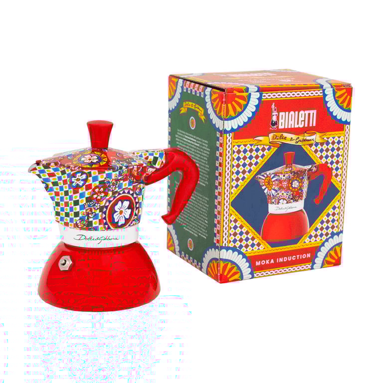BIALETTI Moka Induction 2 tasses Dolce e Gabbana - vue 4