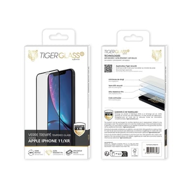 Tiger Glass Plus Verre Trempe Recycle iPhone 11/XR