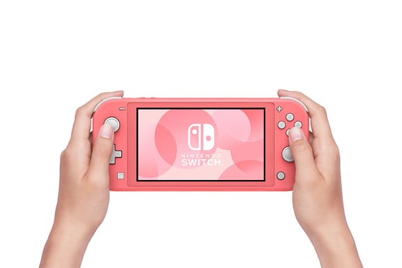 Switch Lite 32 GB - Consola de juegos portátil con pantalla táctil Wifi de 14 cm (5,5''), Coral