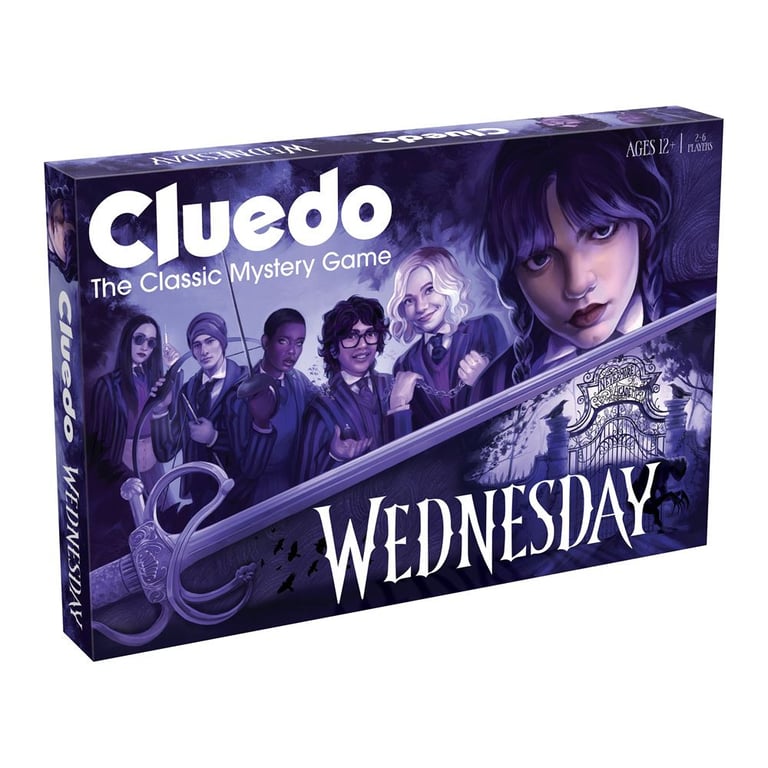 Jeu d'ambiance Winning Moves Cluedo Wednesday - Neuf
