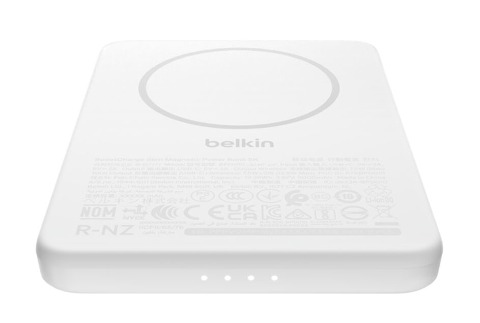 Belkin BPD010hqWH 5000 mAh Recharge sans fil Neuf - vue 2