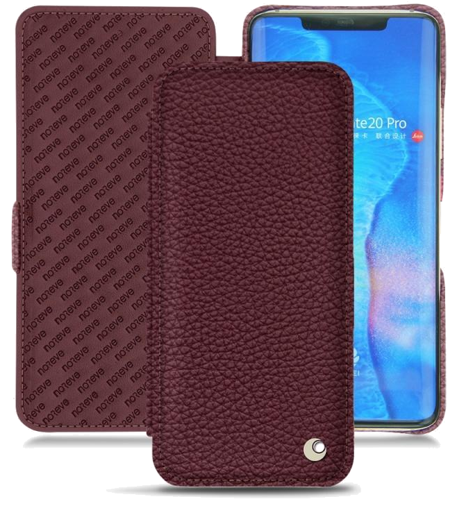 Housse cuir Huawei Mate 20 Pro - Rabat horizontalViolet