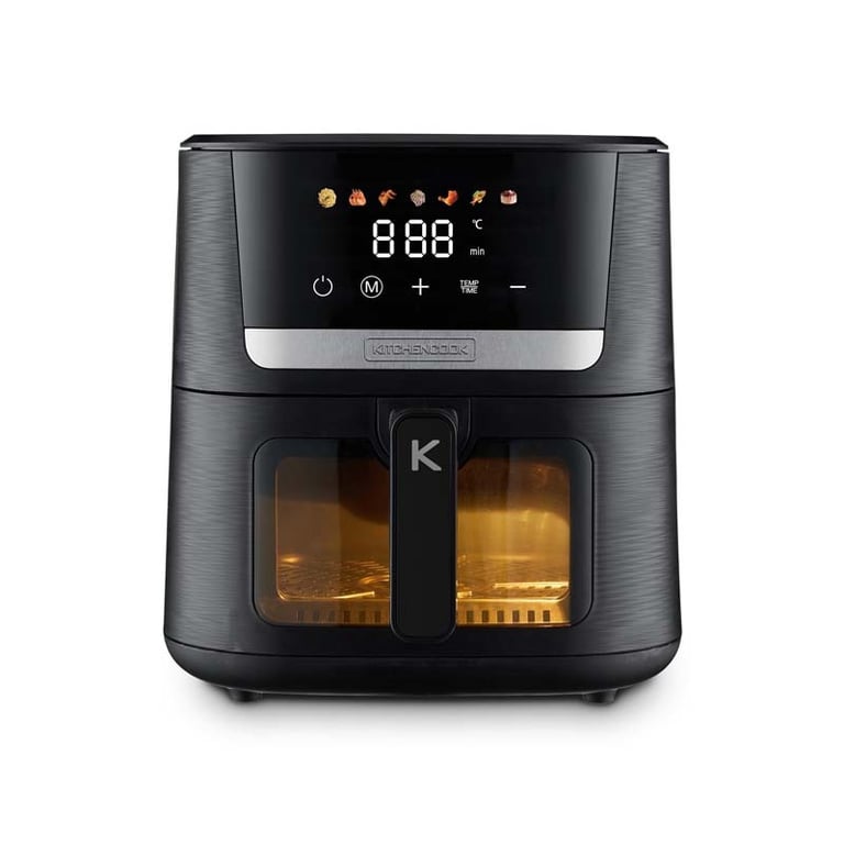 Kitchencook - Airmed 7w - Friteuse &Agrave; Air 7l Avec Fen&ecirc;tre - 7 Programmes - 1600w