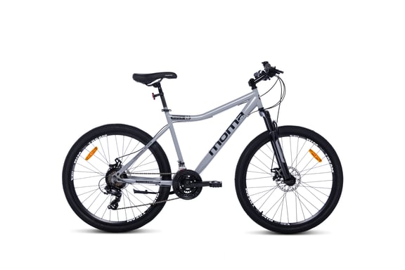 Bicicletta MTB, ROCK 26'' Moma Bikes, SHIMANO 24V, Freni a Disco, Sospensioni Avanti