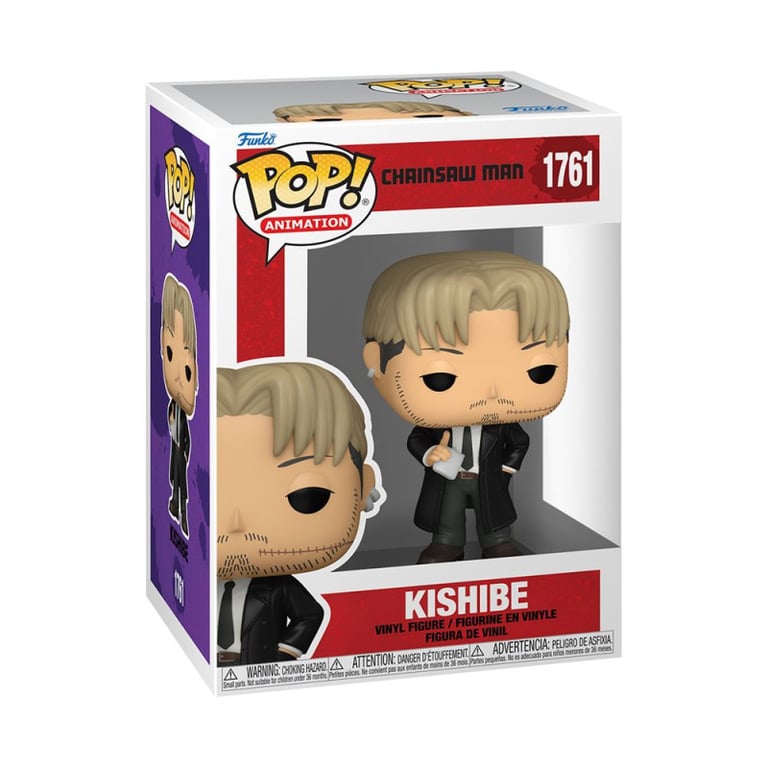Figurine Funko Pop Animation Chainsaw Kishibe - vue 2