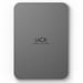 LaCie Mobile Drive Secure disque dur externe 2 To USB Type-C 3.2 Gen 1 (3.1 Gen 1) Gris