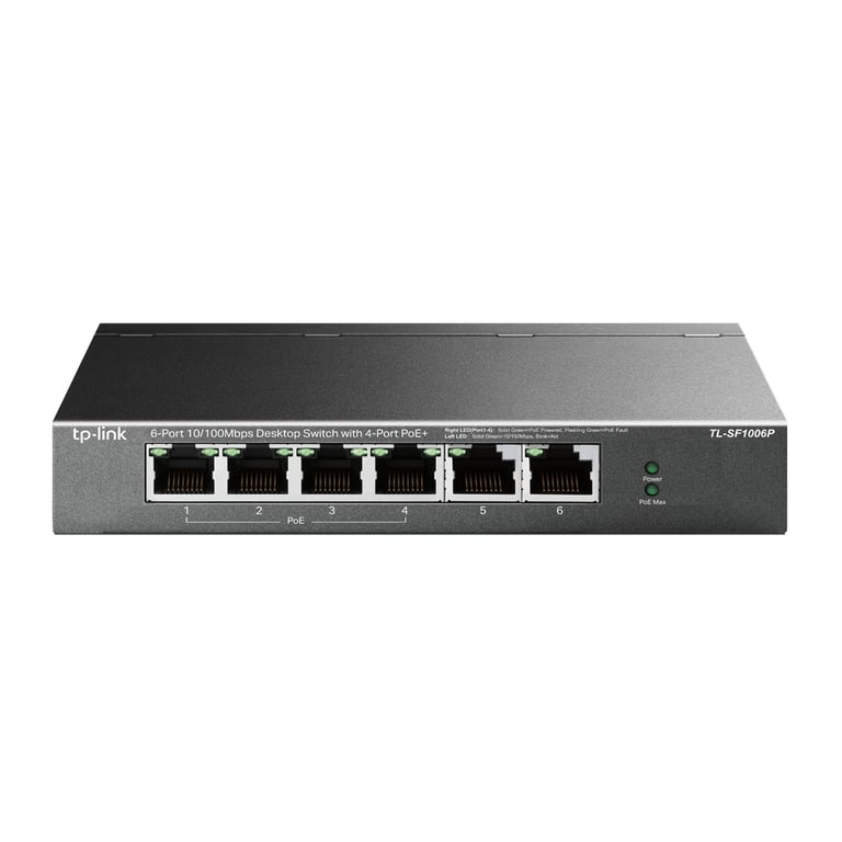 TP LINK TL SF1006P - vue 2