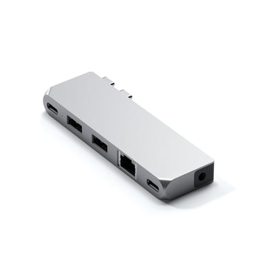 Satechi Pro Hub Mini Avec fil USB 3.2 Gen 1 (3.1 Gen 1) Type-C Argent