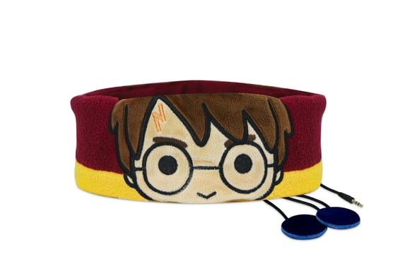 OTL Technologies Harry Potter HP0803 écouteur/casque Écouteurs Avec fil Arceau Musique Marron, Rouge, Jaune