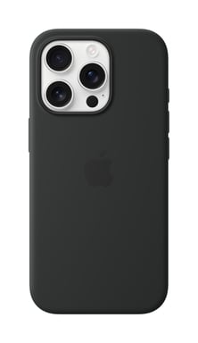 Custodia Apple in silicone con MagSafe per iPhone 16 Pro - Nero Apple iPhone 16 Pro