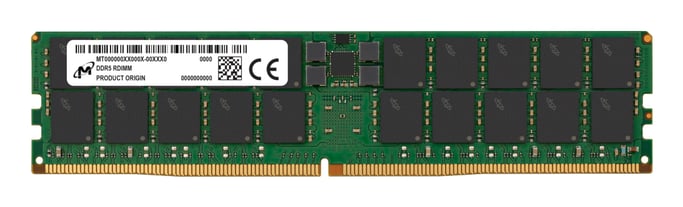 Micron MTC40F2046S1RC56BR module de mémoire 64 Go 1 x 64 Go DDR5 288-pin DIMM ECC