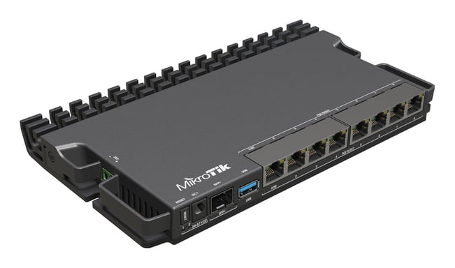 Mikrotik RB5009UG+S+IN Routeur connecté 2.5 Gigabit Ethernet Noir