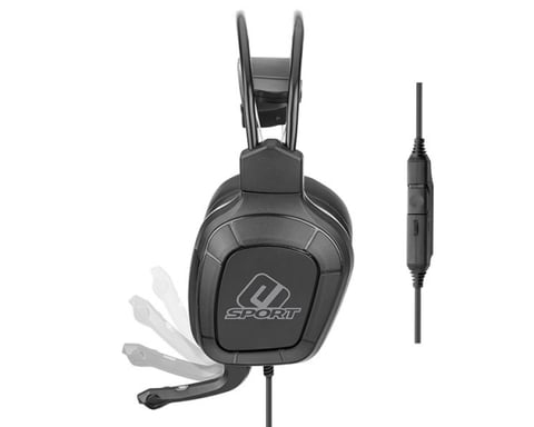 Subsonic SA5554 auricular y casco Auriculares Alámbrico Diadema Juego Negro, Rojo