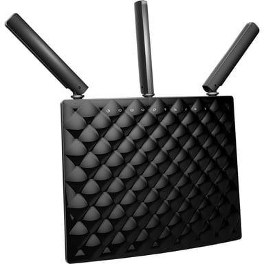 Tenda AC15 router inalámbrico Gigabit Ethernet Doble banda (2,4 GHz / 5 GHz) Negro