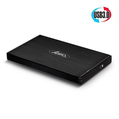ADVANCE BX-208U3 Boîtier de disques de stockage Boîtier HDD Gris 2.5''