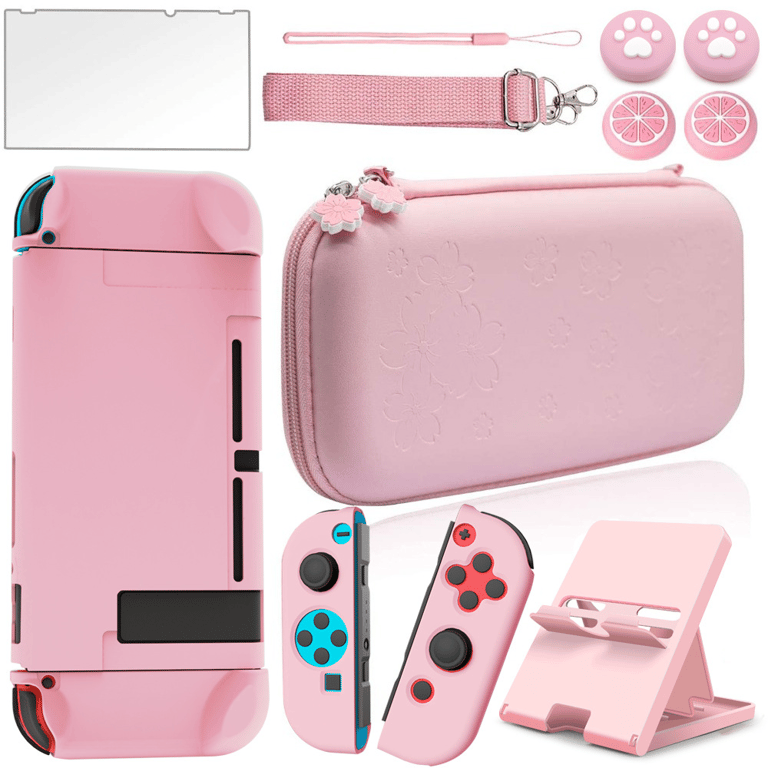 Pack d'accessoires INF Nintendo Switch Étui Protecteur d'écran Sac à bandoulière - vue 2