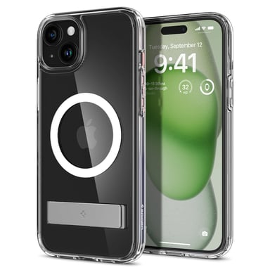 Spigen Ultra Hybrid S guscio protettivo per telefoni cellulari 17 cm (6,7'') Cover trasparente Apple iPhone 15 Plus
