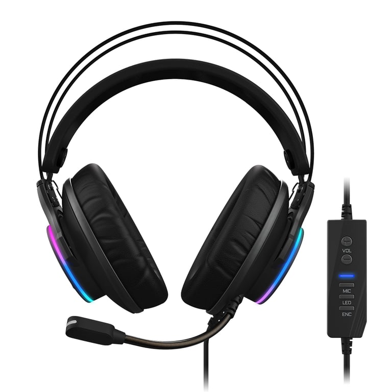 GIGABYTE AORUS H1 écouteurcasque Écouteurs Avec fil Arceau Jouer USB Type A Neuf - vue 2