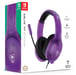 Turtle Beach Airlite Fit Casque de Jeu Filaire Ghost Violet sous Licence Officielle pour Toutes Les Nintendo Switch - Microphone à Bascule et Silencieux, Oreillettes de Confort supérieur