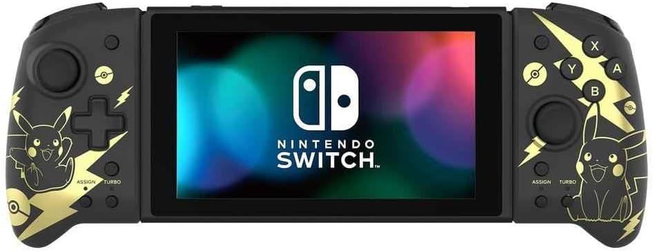 Split Pad Pro Hori Pour Nintendo Switch Edition Pokémon: Pikachu Noir & Or