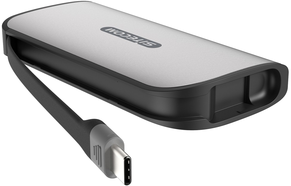 Adaptateur USB 3.1 PD - C=>VGA 1080p 60Hz/HDMI UHD 30Hz/DP UHD 60Hz CN-413