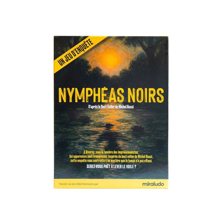 Jeu D'Enquête Miraludo Nymphéas Noirs – Inspiré De Michel Bussi, 1-6 Joueurs - vue 6