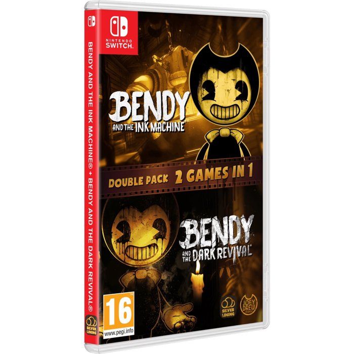 Bendy Double Pack (Ink Machine + Dark Revival) - Jeu SWITCH - Neuf