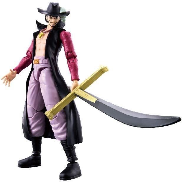 Figurine Anime Heroes articulée One Piece Dracule Mihawk oeil de Faucon 17 cm Neuf - vue 3