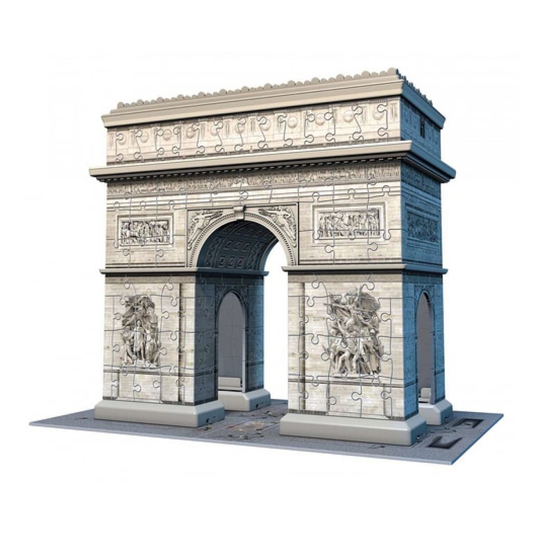 Puzzle 3D 216 pièces : Arc de Triomphe Paris Ravensburger France - vue 4