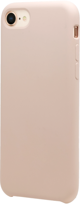 (Edition spéciale) Coque en Gel de Silicone Doux pour Apple iPhone 7/8/SE 2020/SE 2022, Rose Sable