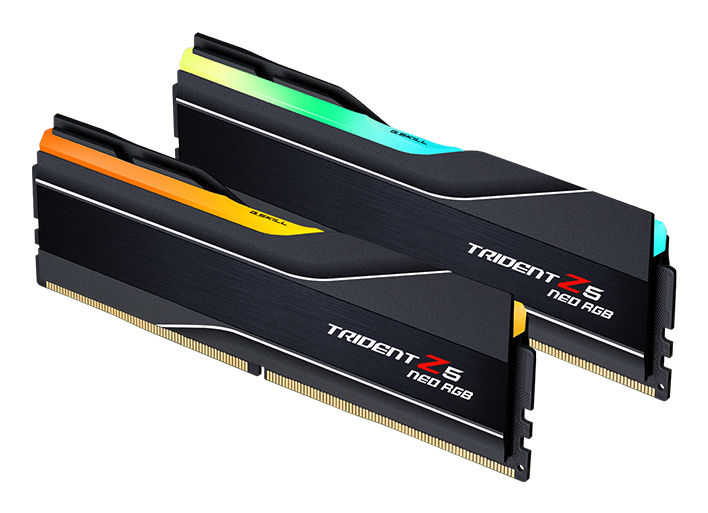 G.Skill Trident Z5 Neo RGB Series 2 x DDR5 6000 MHz CL28 - vue 6