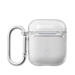 Coque Invisible en cristal clair pour Apple AirPods compatible avec le chargement sans fil, Transparent