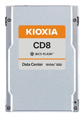 Kioxia CD8-R 1,92 TB 2.5'' PCI Express 4.0 NVMe BiCS FLASH TLC