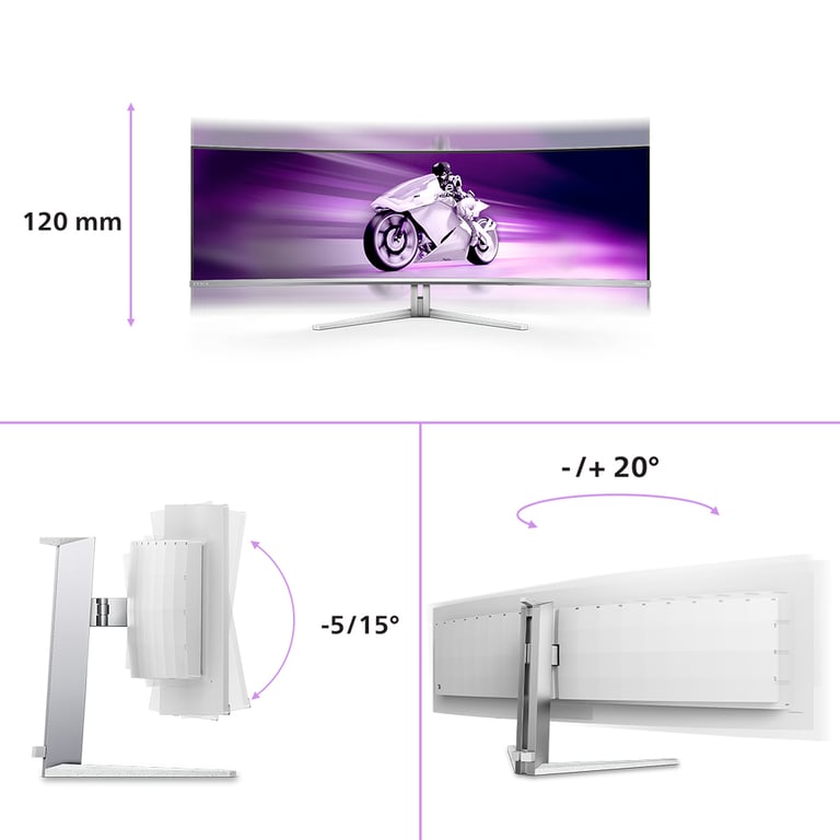 Ecran PC Gamer 49M2C8900L 49'' QD OLED 144hz - vue 2