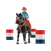 SCHLEICH - Vaquera y Barriles de Carreras - 42576 - Gama Farm World