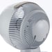 MEACO MeacoFan 1056, ventilador de aire, ideal para dormitorios y salas, ultra silencioso con oscilación 360°, motor de bajo consumo, 12 velocidades, control remoto, blanco