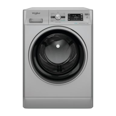 Lave-linge hublot WHIRLPOOL FFBP10489SBSVFR - 10 kg - Induction - L60cm - 1400 trs/min - Silver