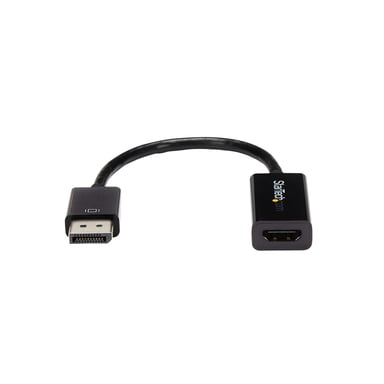 StarTech.com Adattatore da DisplayPort a HDMI - Convertitore video da DP attivo a HDMI 4K 30Hz - Cavo adattatore per monitor/TV/display HDMI - Adattatore da DP 1.2 a HDMI 1.4 Ultra HD