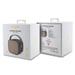 Guess 5.3 Altavoz Bluetooth compacto de 5W con correa de piel y diseño 4G Negro