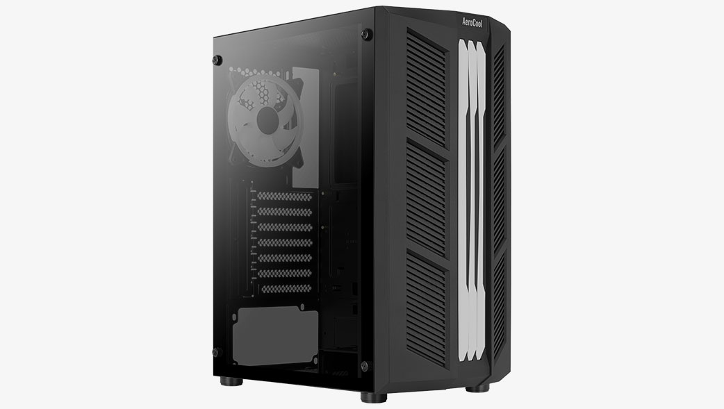 Aerocool Prime G BK v2 Midi Tower Neuf - vue 3