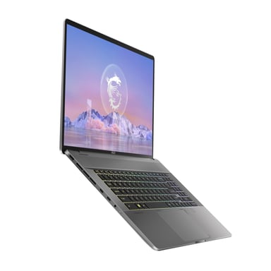 MSI Creator Z17 HX Studio A13VFT-008FR Intel® Core™ i7 i7-13700HX Ordinateur portable 43,2 cm (17'') Écran tactile Quad HD+ 32 Go DDR5-SDRAM 2 To SSD NVIDIA GeForce RTX 4060 Wi-Fi 6E (802.11ax) Windows 11 Pro Gris